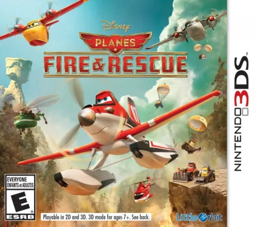 Disney Planes - Fire & Rescue (Europe) (En,Fr,De,Es,It)